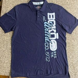 Vintage men’s Ecko navy polo size lx